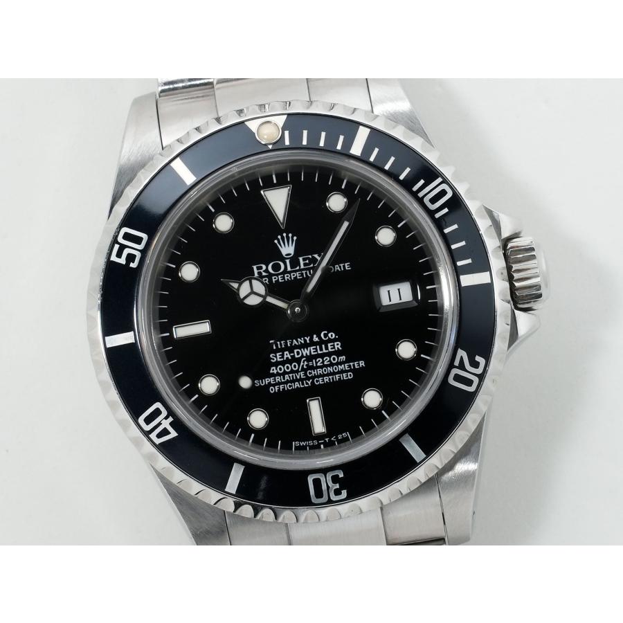 ロレックス シードゥエラー ティファニー Ref.16600 ステンレススチール ブラック文字盤 | シードゥエラー | 02