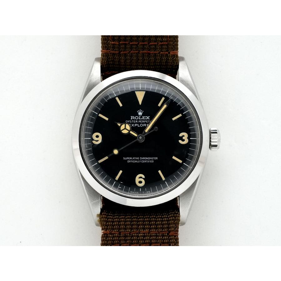 ロレックス エクスプローラーI Ref.1016 ステンレススチール ブラック文字盤 | エクスプローラー（ROLEX） | 01
