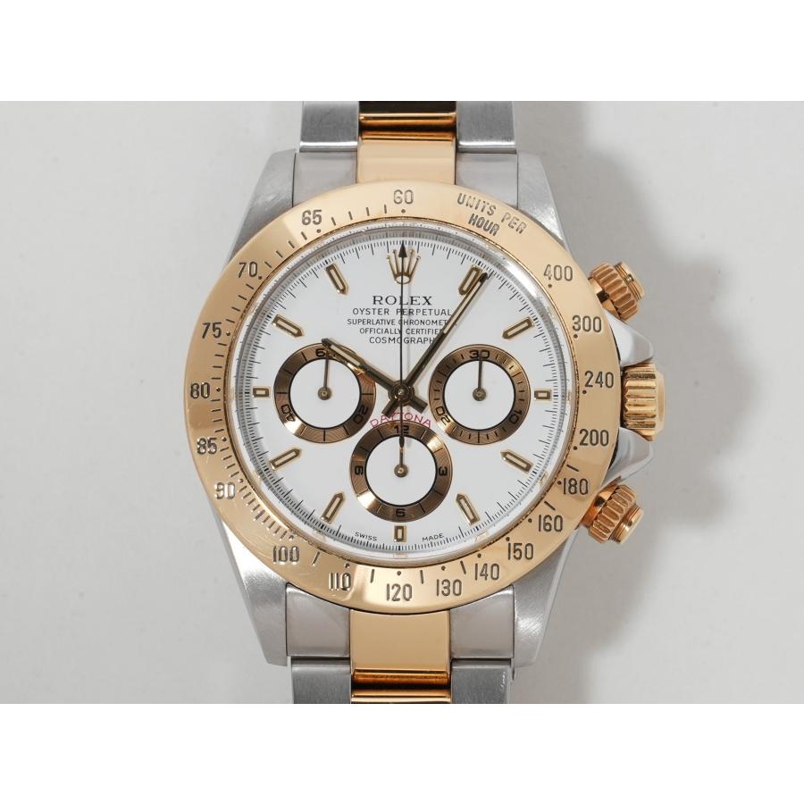 ロレックス デイトナ エルプリメロ Ref.16523 SS/YG ホワイト文字盤 | コスモグラフ デイトナ | 01