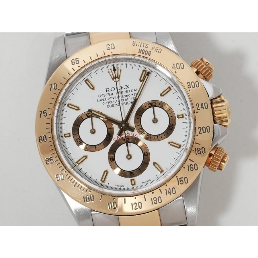ロレックス デイトナ エルプリメロ Ref.16523 SS/YG ホワイト文字盤 | コスモグラフ デイトナ | 02