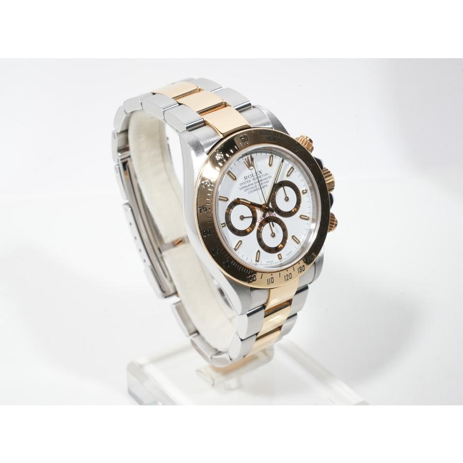 ロレックス デイトナ エルプリメロ Ref.16523 SS/YG ホワイト文字盤 | コスモグラフ デイトナ | 04