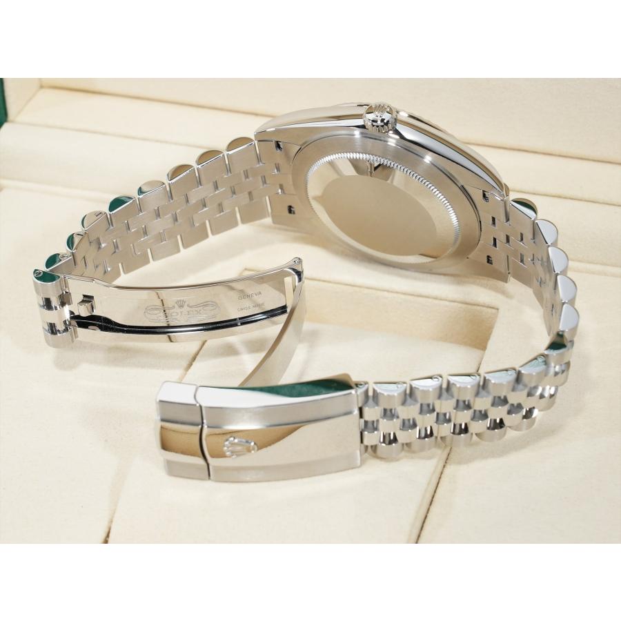 ロレックス デイトジャスト41 Ref.126334 SS/WG アズーロブルー文字盤 ジュビリーブレスレット | デイトジャスト | 06