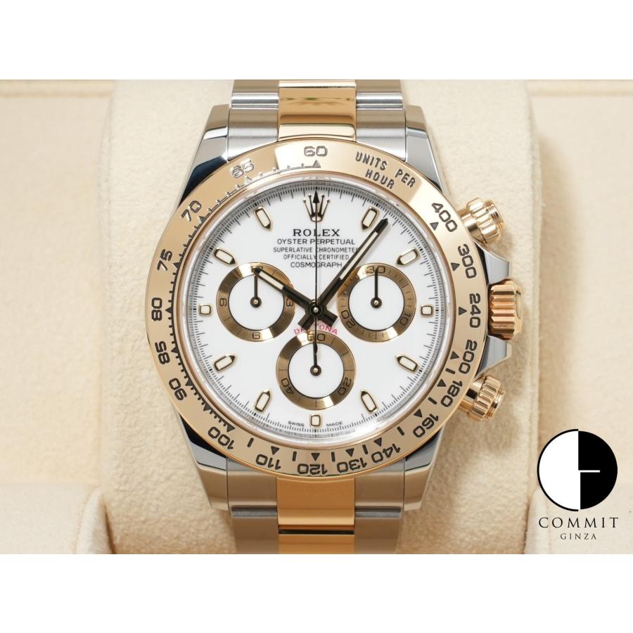 ロレックス デイトナ Ref.116503 ステンレススチール/イエローゴールド ホワイト文字盤 | コスモグラフ デイトナ