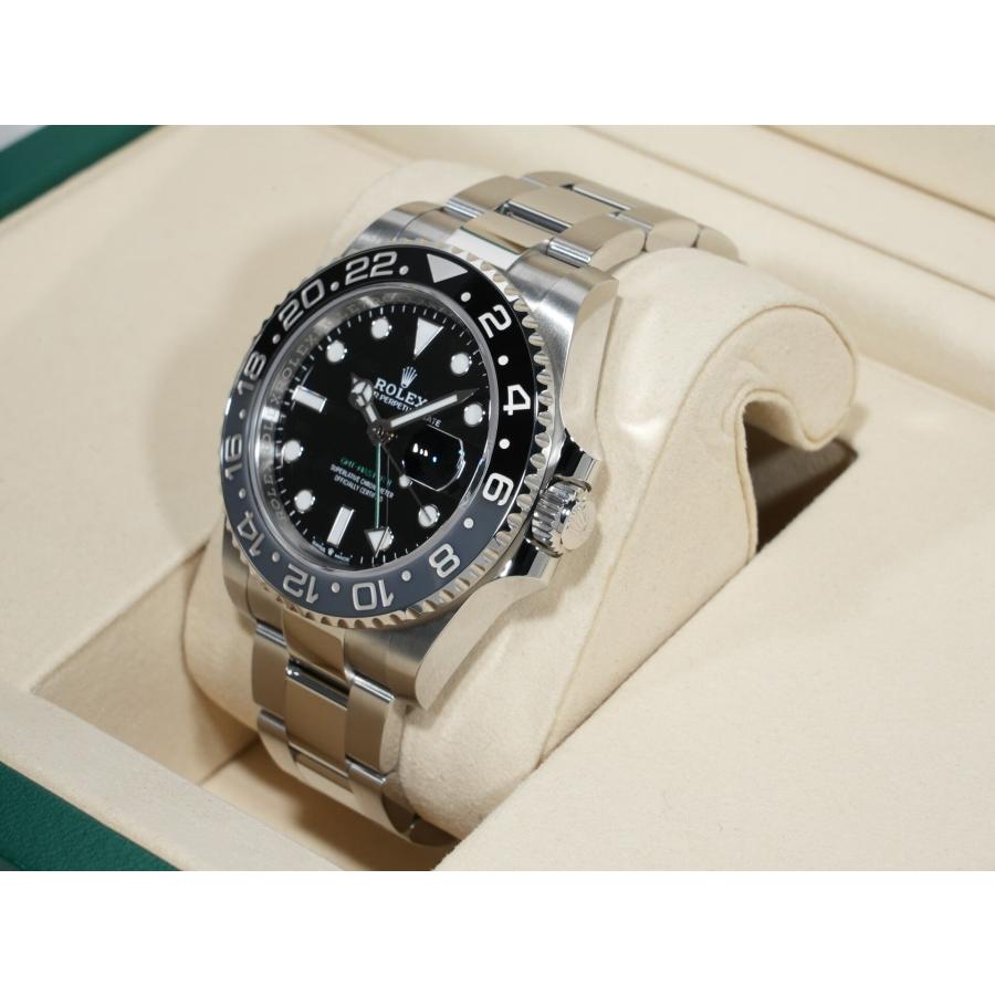 ロレックス GMTマスターII Ref.126710GRNR ステンレススチール ブラック文字盤 オイスターブレスレット | GMTマスター | 03