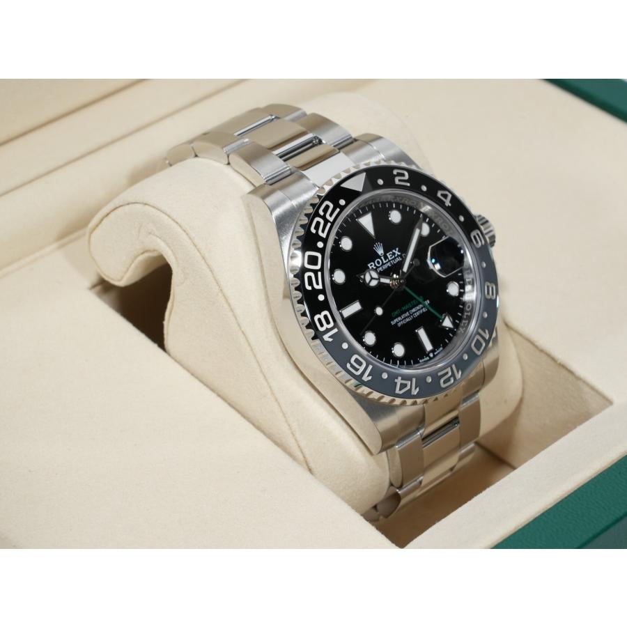 ロレックス GMTマスターII Ref.126710GRNR ステンレススチール ブラック文字盤 オイスターブレスレット | GMTマスター | 04