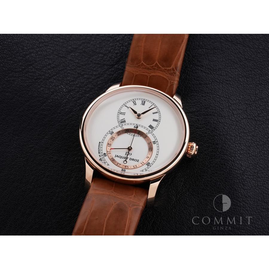 ジャケドロー グラン・セコンド カンティエーム アイボリーエナメル Ref.J007023200 18KRG アイボリーエナメル文字盤 | JAQUET DROZ | 12