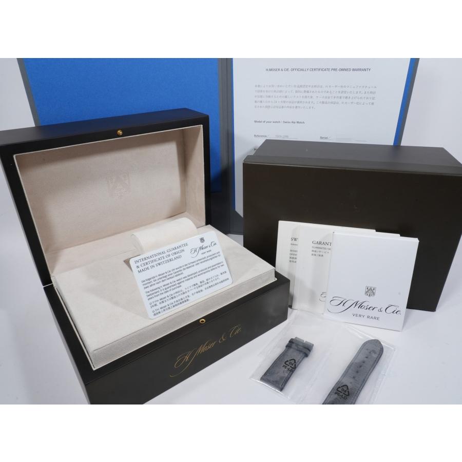 H.モーザー スイス アルプ ウォッチ Ref.5324-1200 SS(DLC) ファンキーブルー文字盤 | H.モーザー | 10