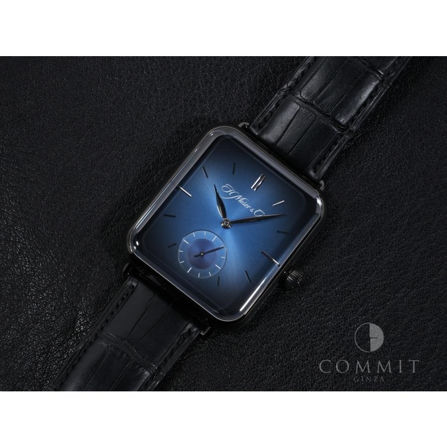 H.モーザー スイス アルプ ウォッチ Ref.5324-1200 SS(DLC) ファンキーブルー文字盤 | H.モーザー | 11