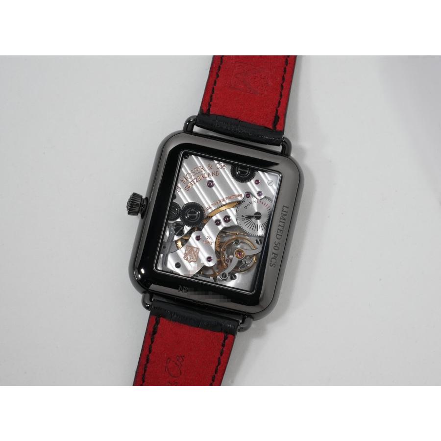 H.モーザー スイス アルプ ウォッチ Ref.5324-1200 SS(DLC) ファンキーブルー文字盤 | H.モーザー | 05