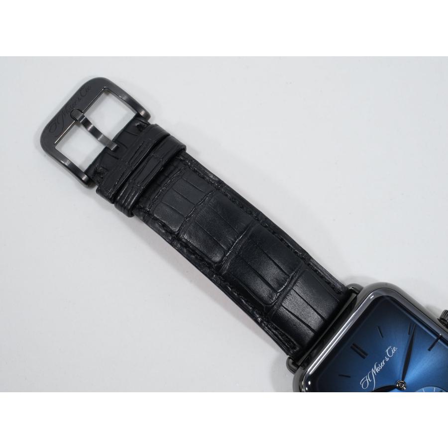 H.モーザー スイス アルプ ウォッチ Ref.5324-1200 SS(DLC) ファンキーブルー文字盤 | H.モーザー | 06