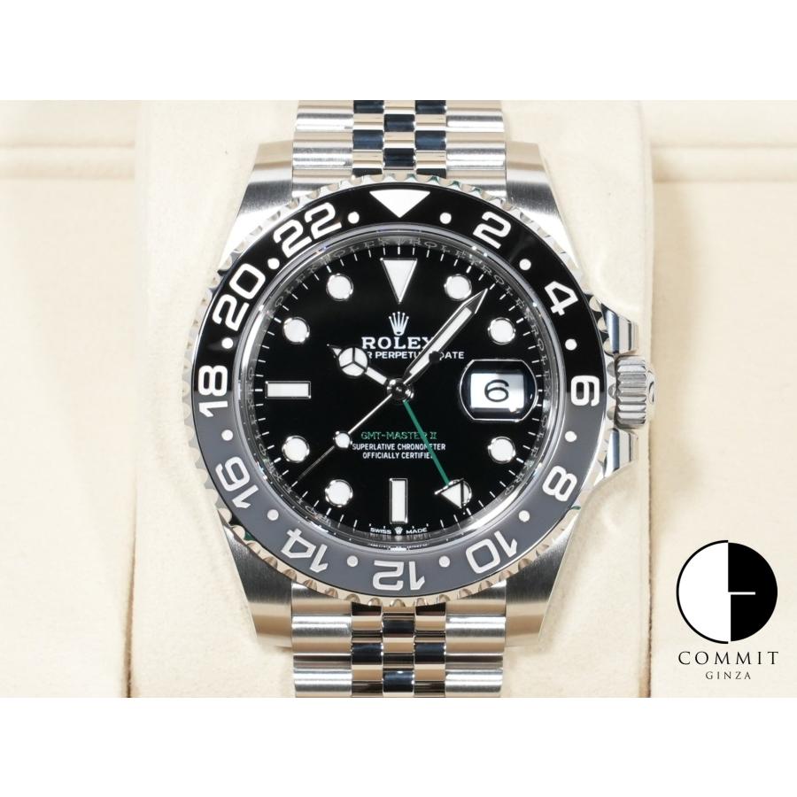 ロレックス GMTマスターII Ref.126710GRNR SS ブラック文字盤 ジュビリーブレスレット | GMTマスター