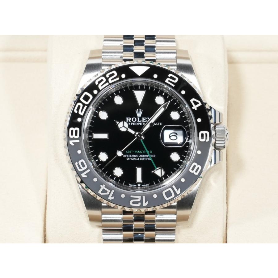 ロレックス GMTマスターII Ref.126710GRNR SS ブラック文字盤 ジュビリーブレスレット | GMTマスター | 01