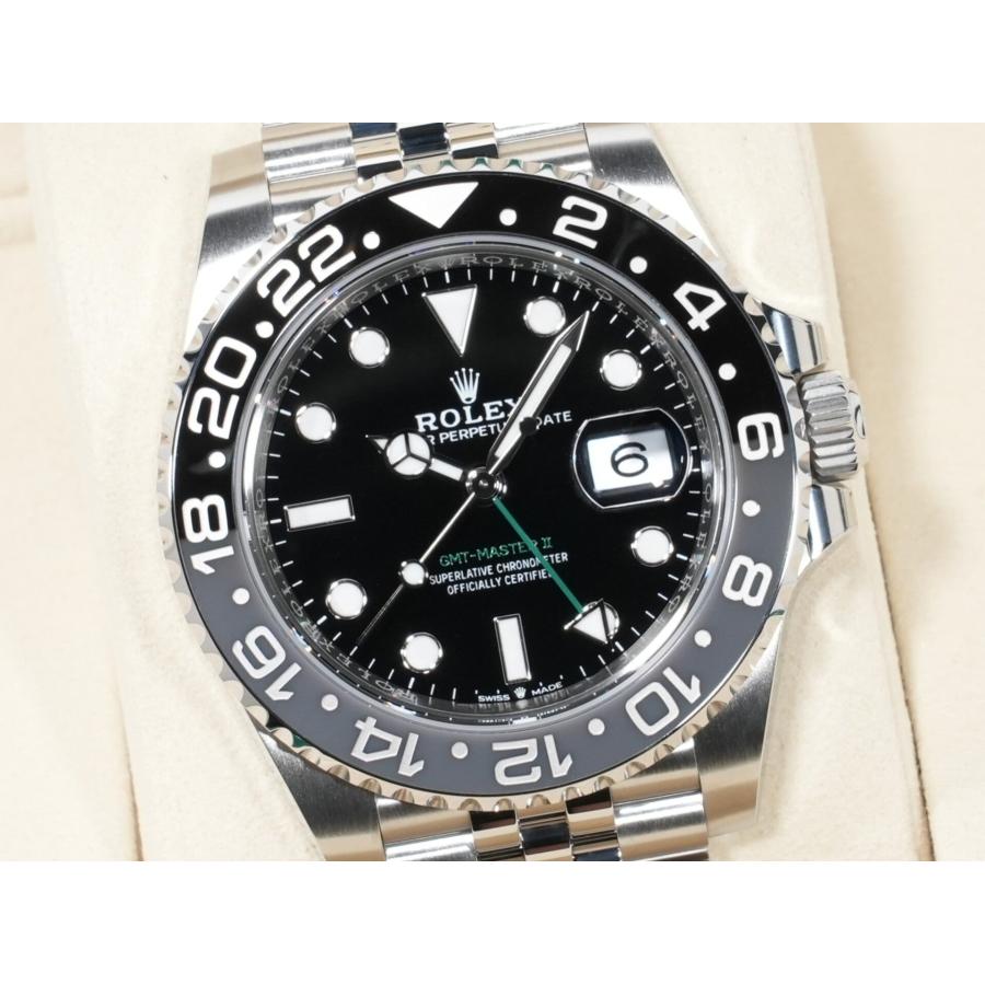 ロレックス GMTマスターII Ref.126710GRNR SS ブラック文字盤 ジュビリーブレスレット | GMTマスター | 02