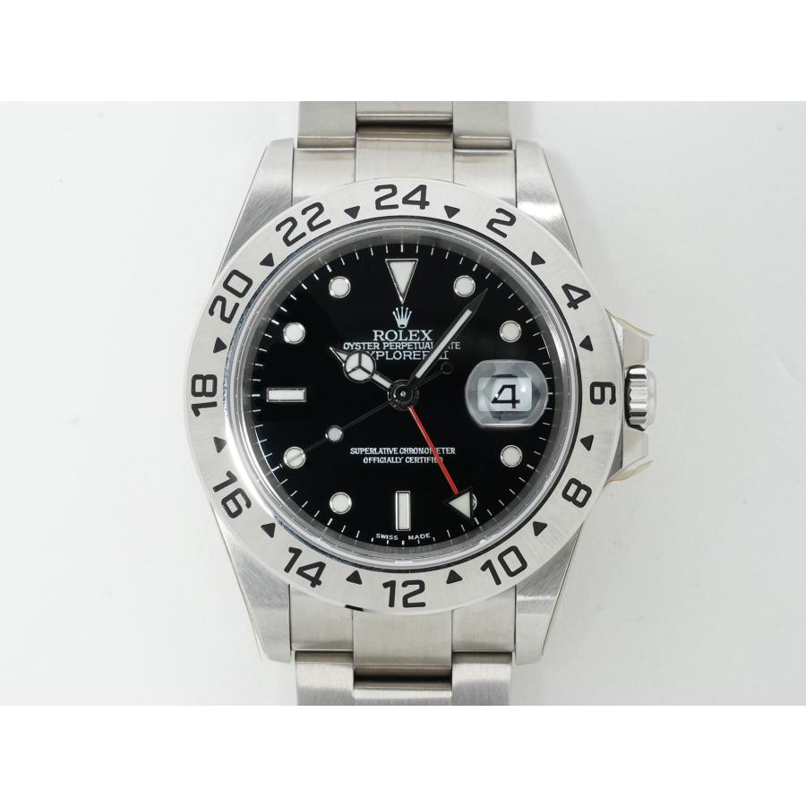 ロレックス エクスプローラーII Ref.16570 ステンレススチール ブラック文字盤 オイスターブレスレット | エクスプローラーII | 01