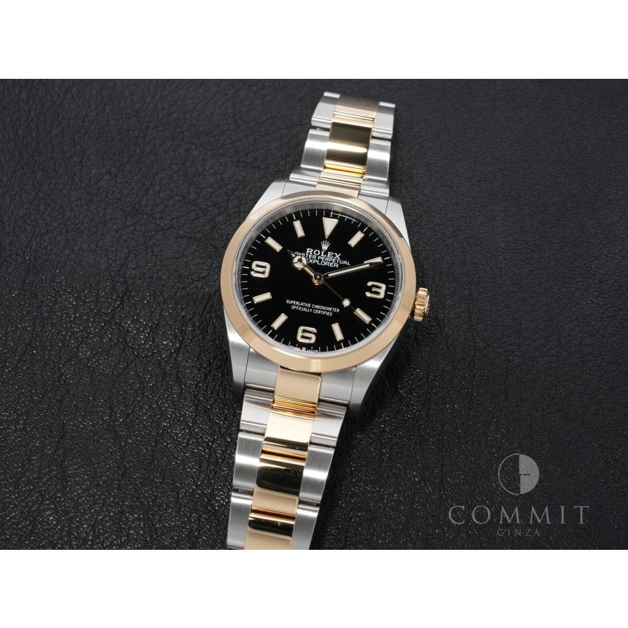 ロレックス エクスプローラー36 Ref.124273 ステンレススチール/イエローゴールド ブラック文字盤 オイスターブレスレット | エクスプローラー（ROLEX） | 10