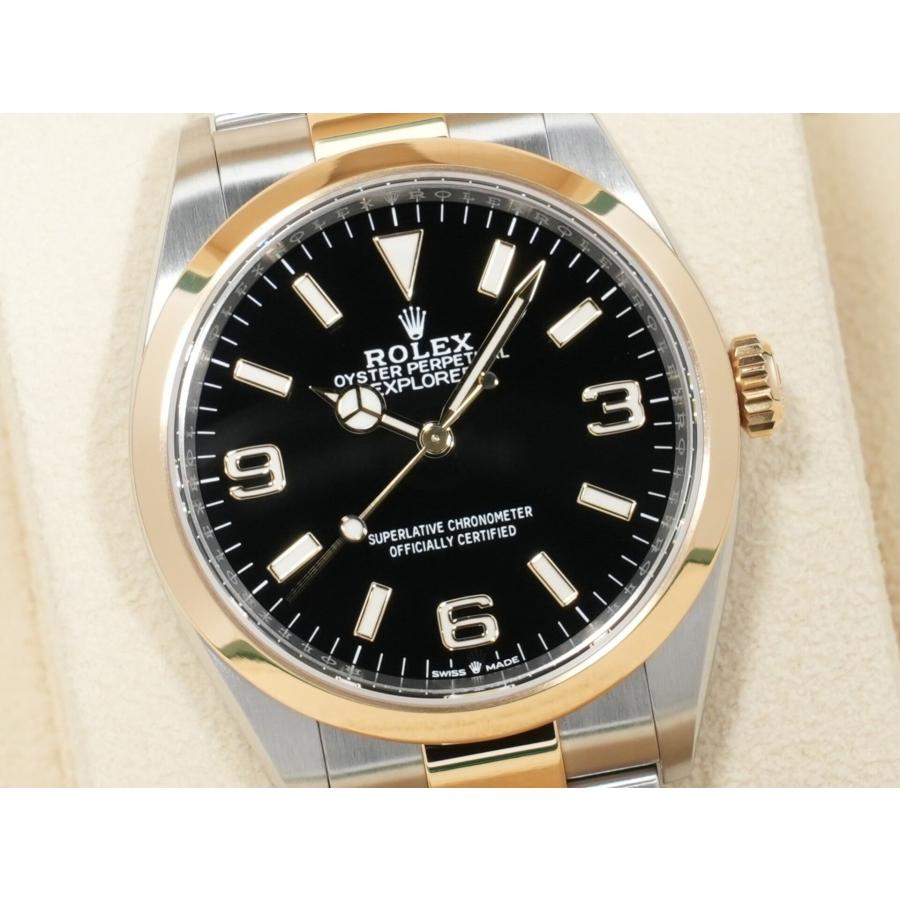 ロレックス エクスプローラー36 Ref.124273 ステンレススチール/イエローゴールド ブラック文字盤 オイスターブレスレット | エクスプローラー（ROLEX） | 02