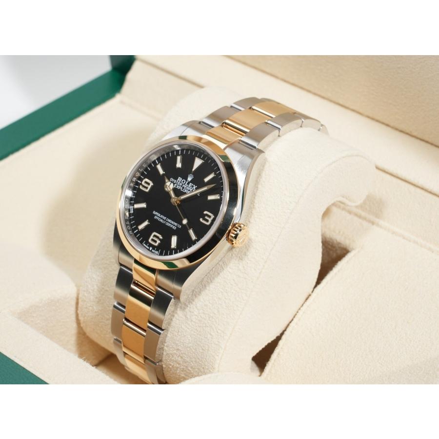 ロレックス エクスプローラー36 Ref.124273 ステンレススチール/イエローゴールド ブラック文字盤 オイスターブレスレット | エクスプローラー（ROLEX） | 03
