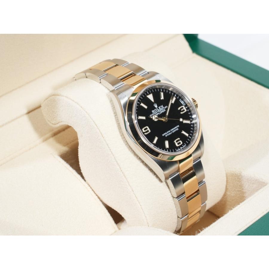 ロレックス エクスプローラー36 Ref.124273 ステンレススチール/イエローゴールド ブラック文字盤 オイスターブレスレット | エクスプローラー（ROLEX） | 04