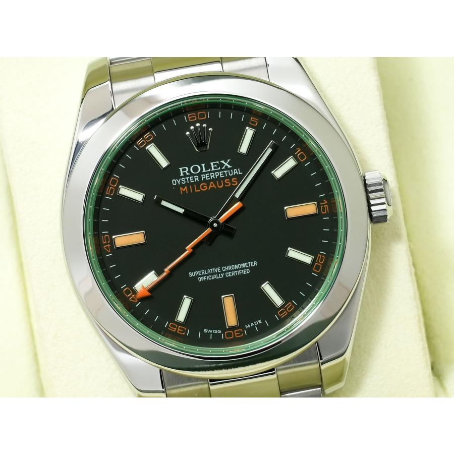 ロレックス ミルガウス Ref.116400GV ステンレススチール ブラック文字盤 | ミルガウス | 02