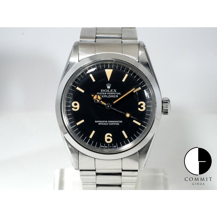 ロレックス エクスプローラーI Ref.1016 ステンレススチール ブラック文字盤 | エクスプローラー（ROLEX）