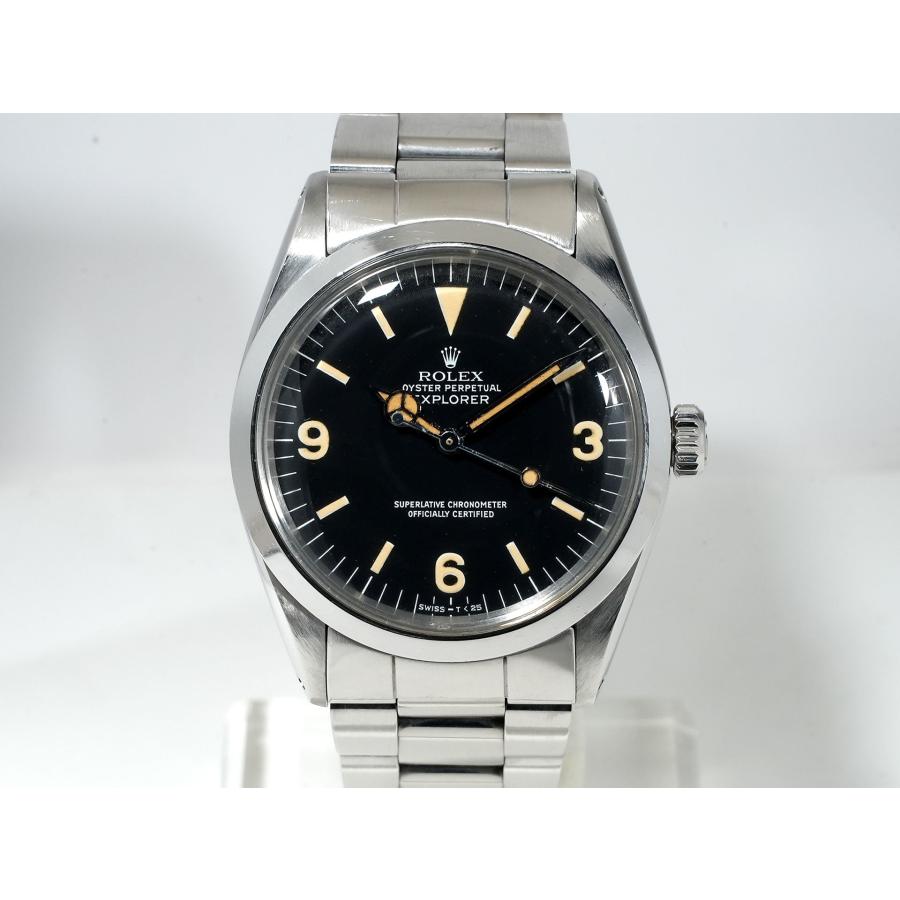 ロレックス エクスプローラーI Ref.1016 ステンレススチール ブラック文字盤 | エクスプローラー（ROLEX） | 01