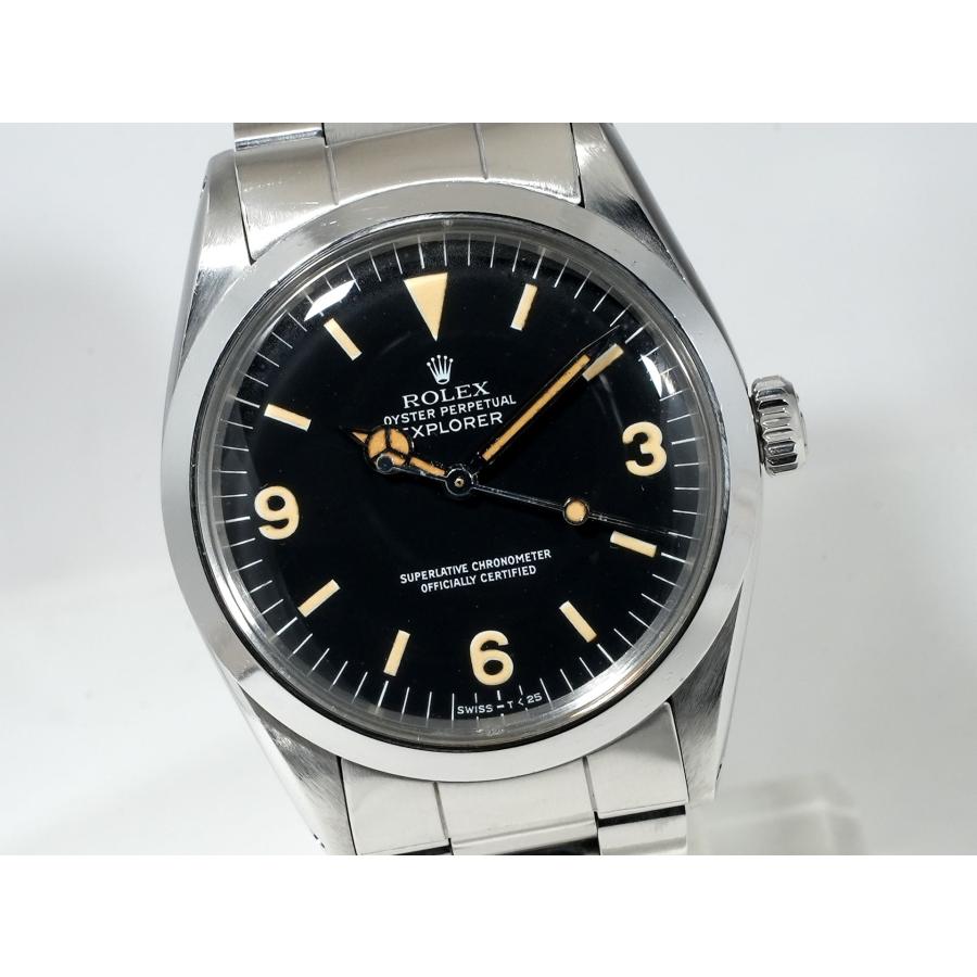 ロレックス エクスプローラーI Ref.1016 ステンレススチール ブラック文字盤 | エクスプローラー（ROLEX） | 02