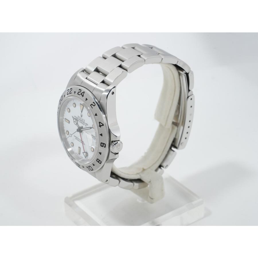 ロレックス エクスプローラーII Ref.16570 ステンレススチール ホワイト文字盤 オイスターブレスレット | エクスプローラーII | 03
