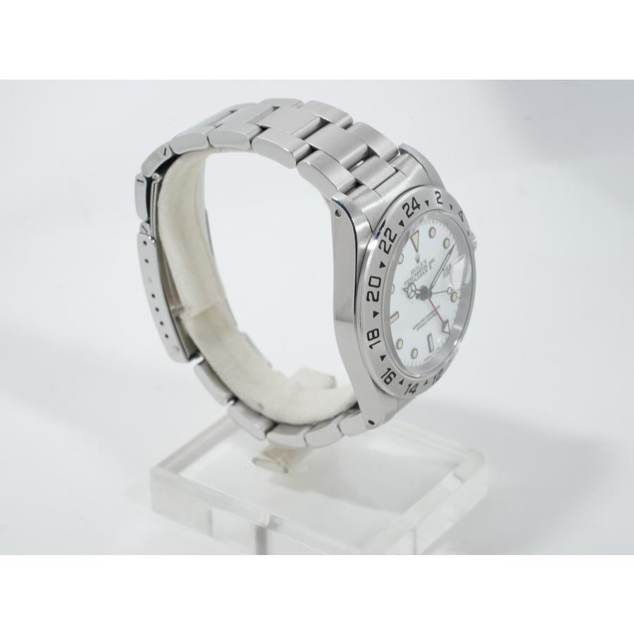 ロレックス エクスプローラーII Ref.16570 ステンレススチール ホワイト文字盤 オイスターブレスレット | エクスプローラーII | 04