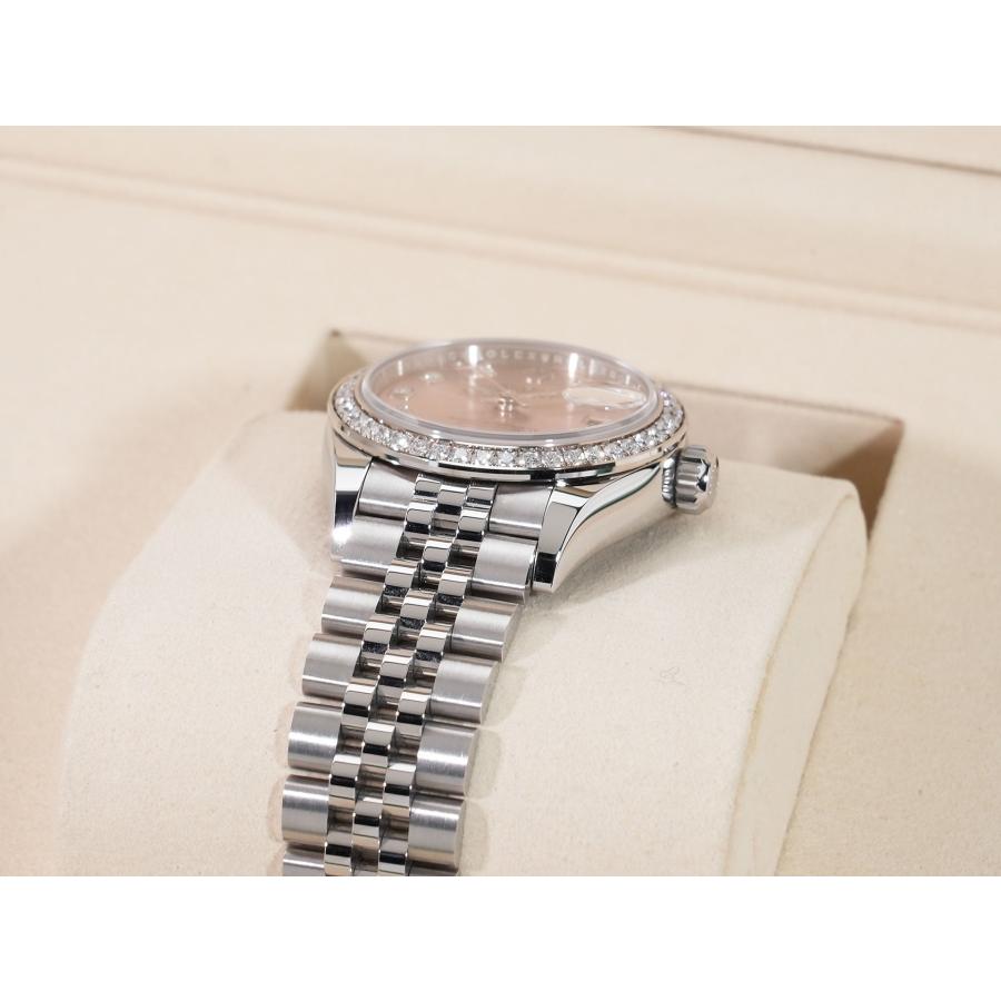 ロレックス デイトジャスト28 Ref.279384RBR SS/WG ピンクx10Pダイヤ文字盤 ジュビリーブレスレット | デイトジャスト | 05