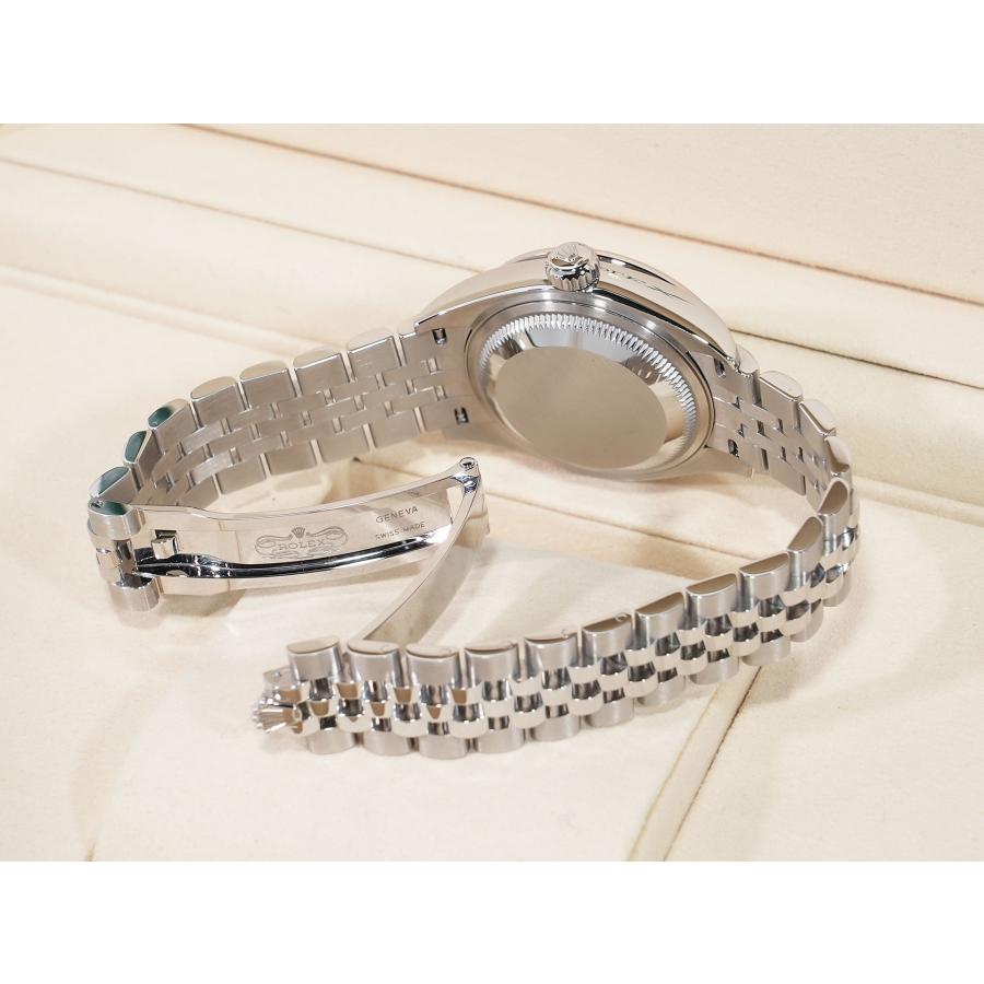 ロレックス デイトジャスト28 Ref.279384RBR SS/WG ピンクx10Pダイヤ文字盤 ジュビリーブレスレット | デイトジャスト | 07