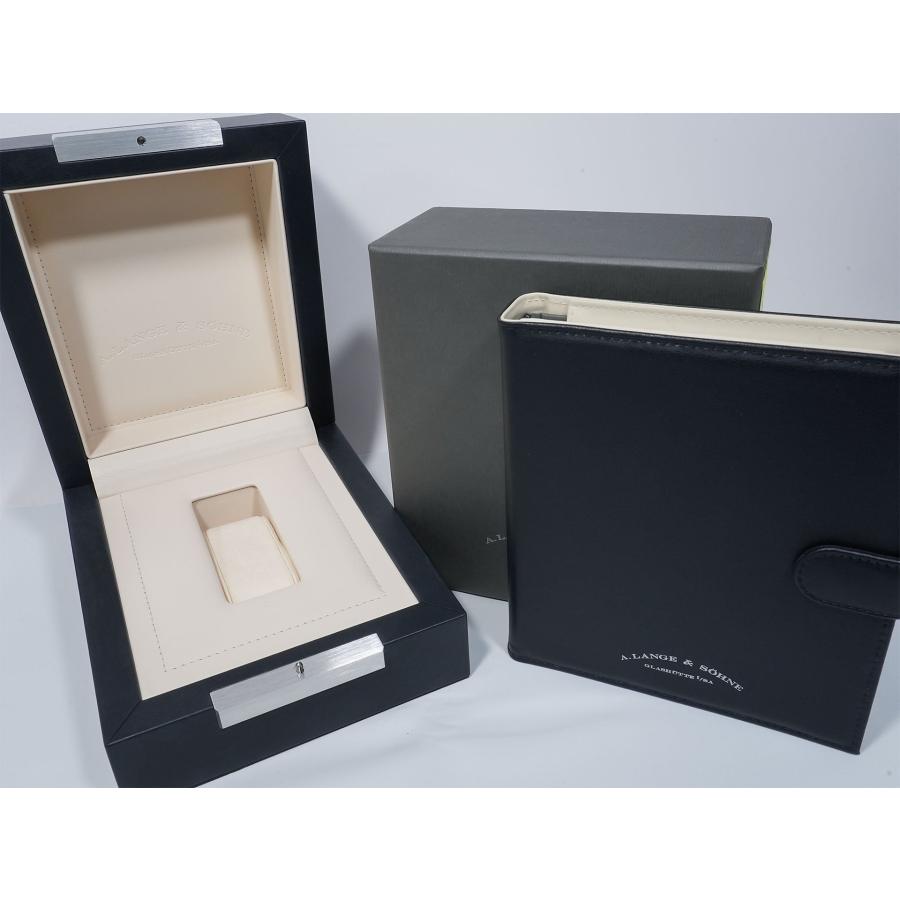 A.ランゲ＆ゾーネ サクソニア アウトサイズ デイト Ref.381.031 ピンクゴールド ブラック文字盤 | A. LANGE & SOHNE | 10