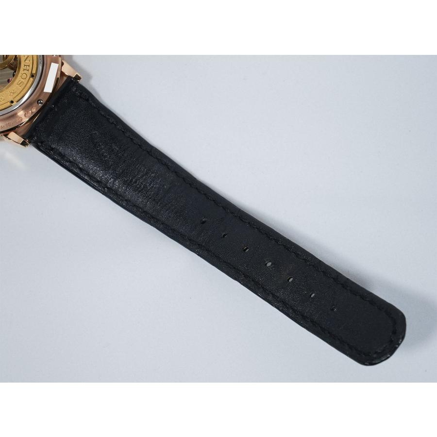 A.ランゲ＆ゾーネ サクソニア アウトサイズ デイト Ref.381.031 ピンクゴールド ブラック文字盤 | A. LANGE & SOHNE | 09