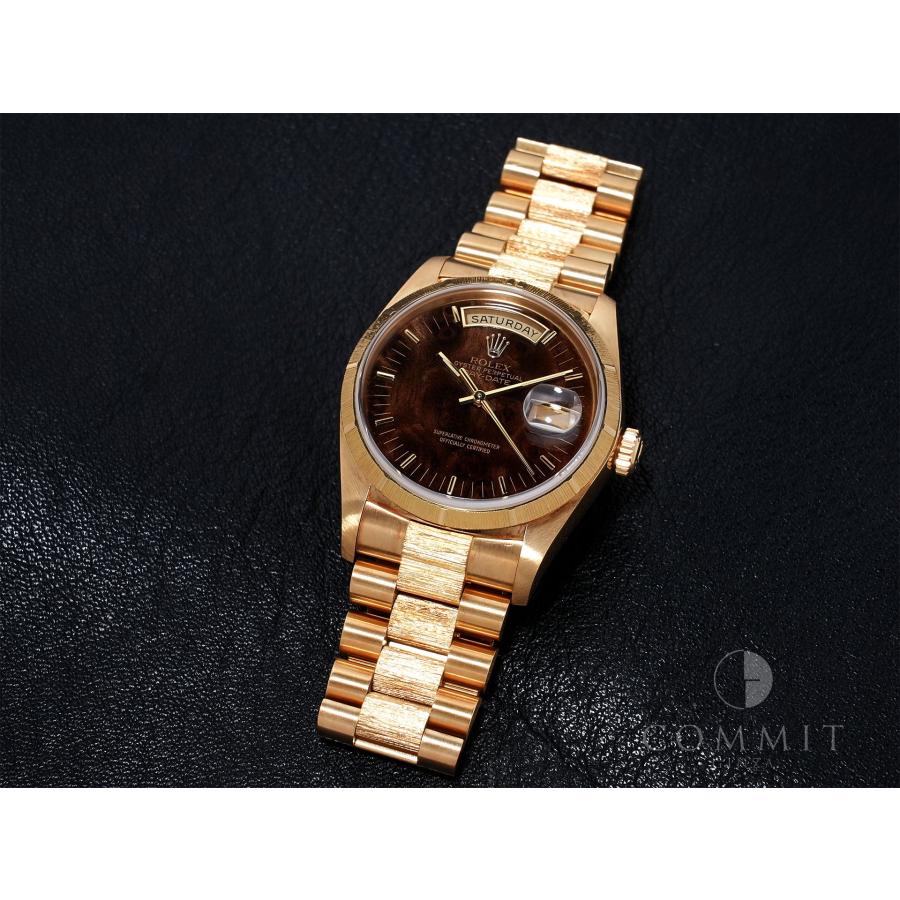 ロレックス デイデイト36 Ref.18078 イエローゴールド マホガニー文字盤 | デイデイト | 10