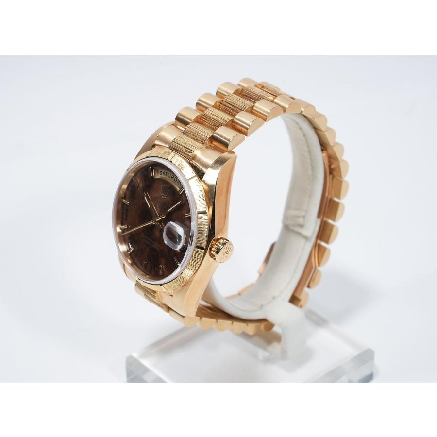 ロレックス デイデイト36 Ref.18078 イエローゴールド マホガニー文字盤 | デイデイト | 03