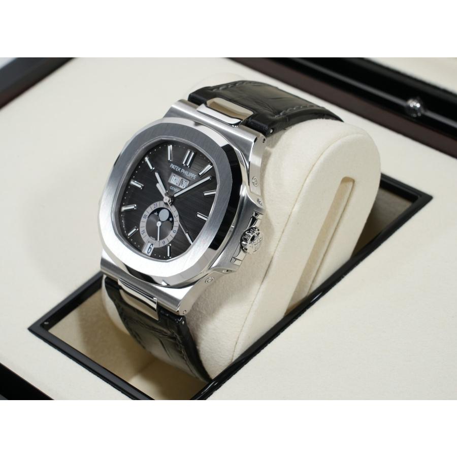 パテックフィリップ ノーチラス アニュアルカレンダー ムーンフェイズ Ref.5726A-001 ステンレススチール ブラック文字盤 | ノーチラス | 03