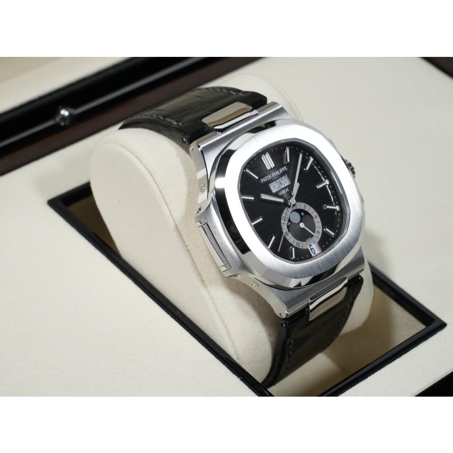 パテックフィリップ ノーチラス アニュアルカレンダー ムーンフェイズ Ref.5726A-001 ステンレススチール ブラック文字盤 | ノーチラス | 04