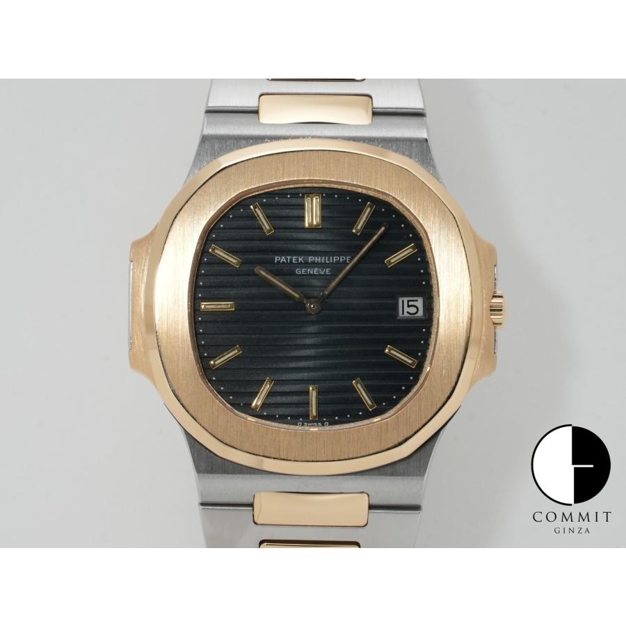 パテックフィリップ ノーチラス Ref.3700/11JA ステンレススチール/イエローゴールド ブルー文字盤 | ノーチラス