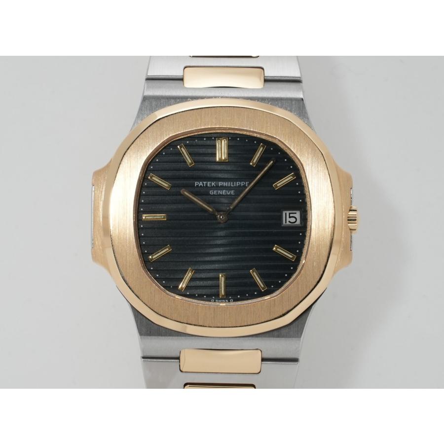 パテックフィリップ ノーチラス Ref.3700/11JA ステンレススチール/イエローゴールド ブルー文字盤 | ノーチラス | 01