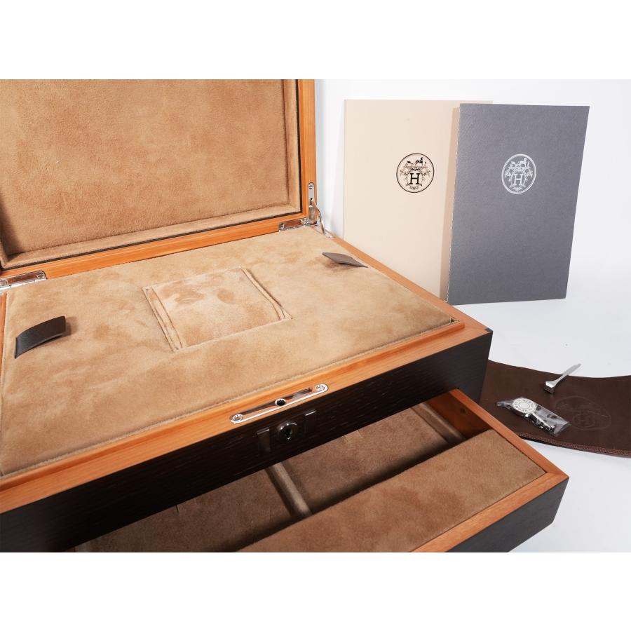 エルメス アルソー ルゥール ドゥ ラ リュンヌ Ref.W056744WW00 ホワイトゴールド メテオライト文字盤 | HERMES | 08