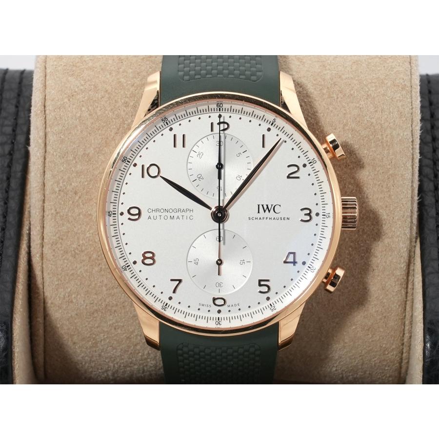 IWC ポルトギーゼ クロノグラフ Ref.IW371611 レッドゴールド シルバー文字盤 | IWC SCHAFFHAUSEN | 01
