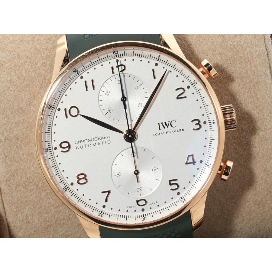 IWC ポルトギーゼ クロノグラフ Ref.IW371611 レッドゴールド シルバー文字盤 | IWC SCHAFFHAUSEN | 02