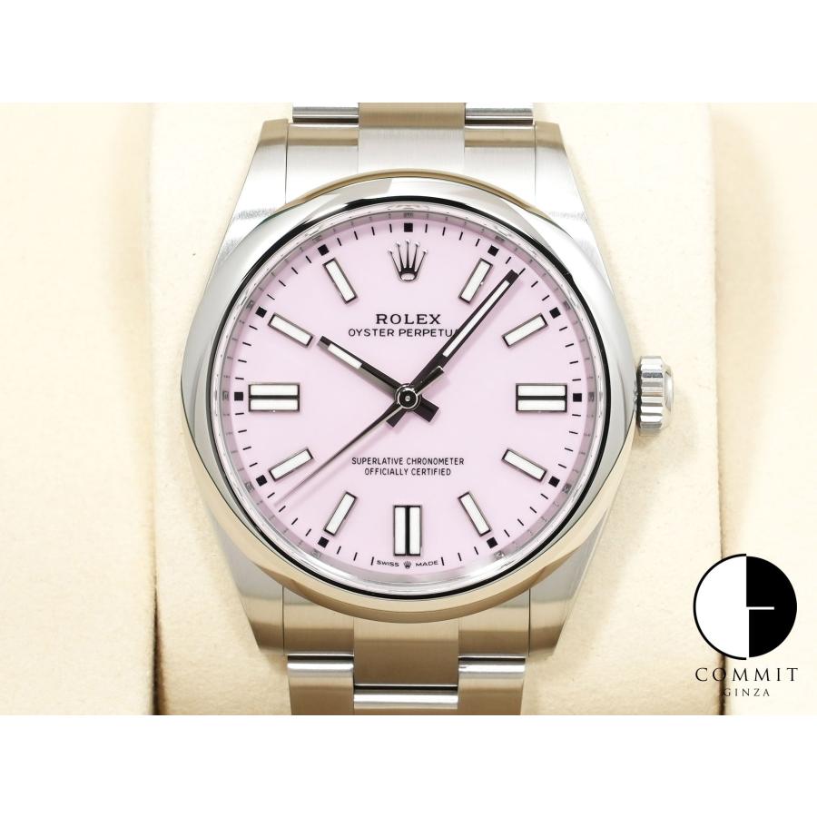 ロレックス オイスターパーペチュアル41 Ref.134300 ステンレススチール キャンディピンク文字盤 | オイスター パーペチュアル