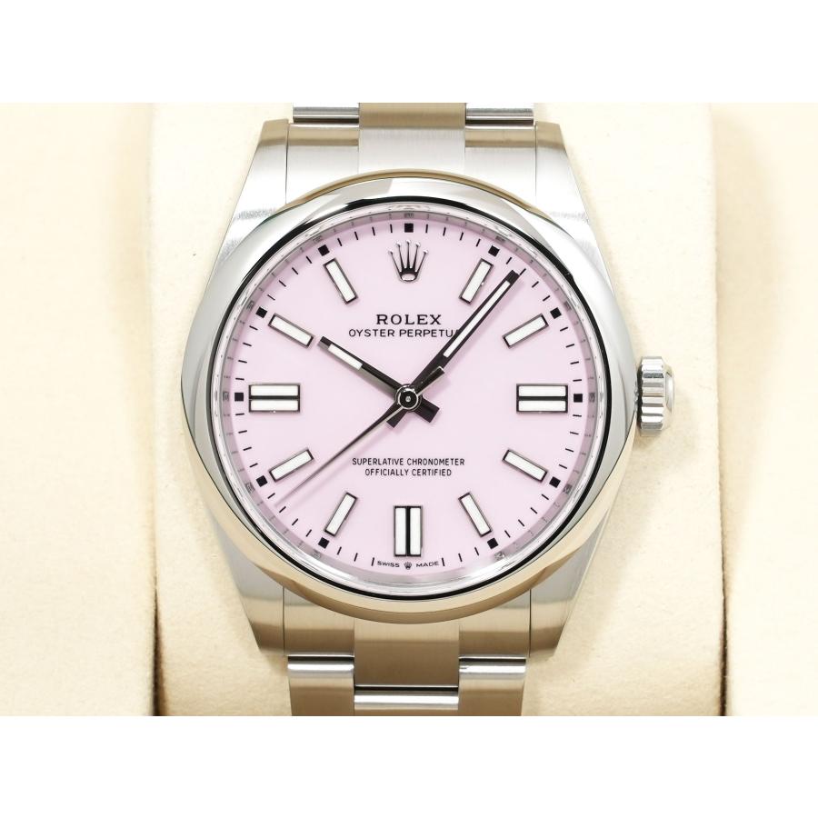 ロレックス オイスターパーペチュアル41 Ref.134300 ステンレススチール キャンディピンク文字盤 | オイスター パーペチュアル | 01