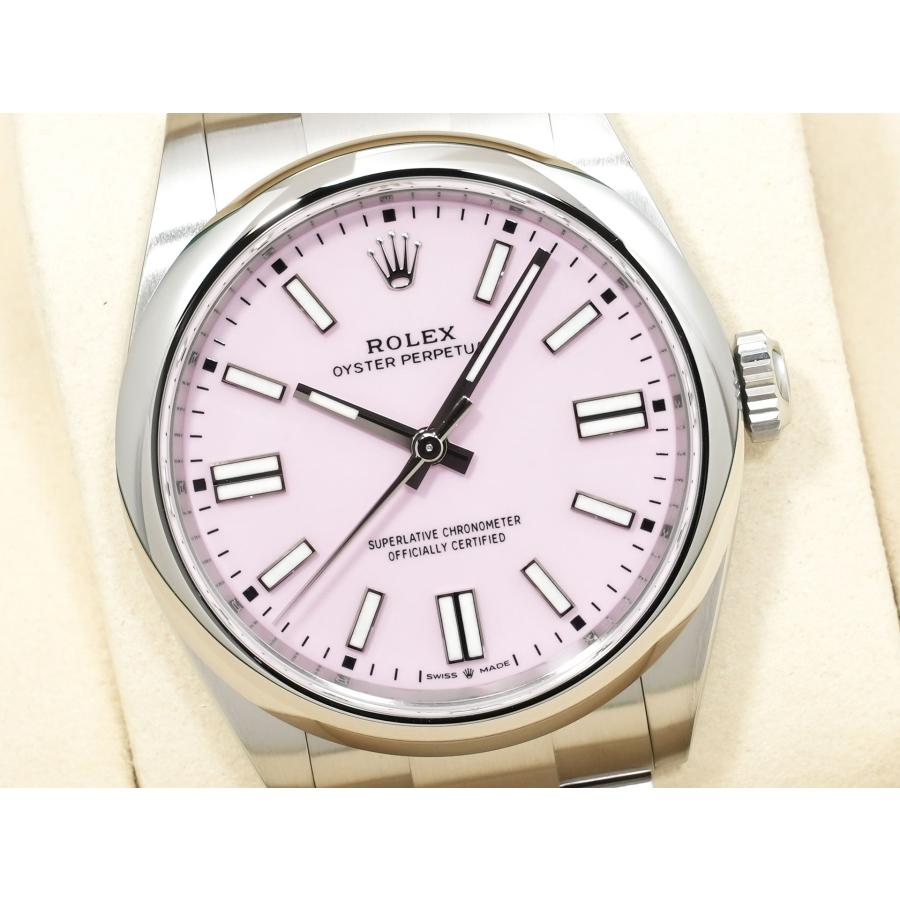 ロレックス オイスターパーペチュアル41 Ref.134300 ステンレススチール キャンディピンク文字盤 | オイスター パーペチュアル | 02