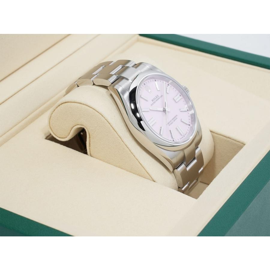 ロレックス オイスターパーペチュアル41 Ref.134300 ステンレススチール キャンディピンク文字盤 | オイスター パーペチュアル | 04