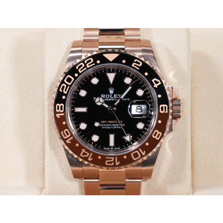 ロレックス GMTマスターII Ref.126715CHNR 18KERG ブラック文字盤 | GMTマスター | 01