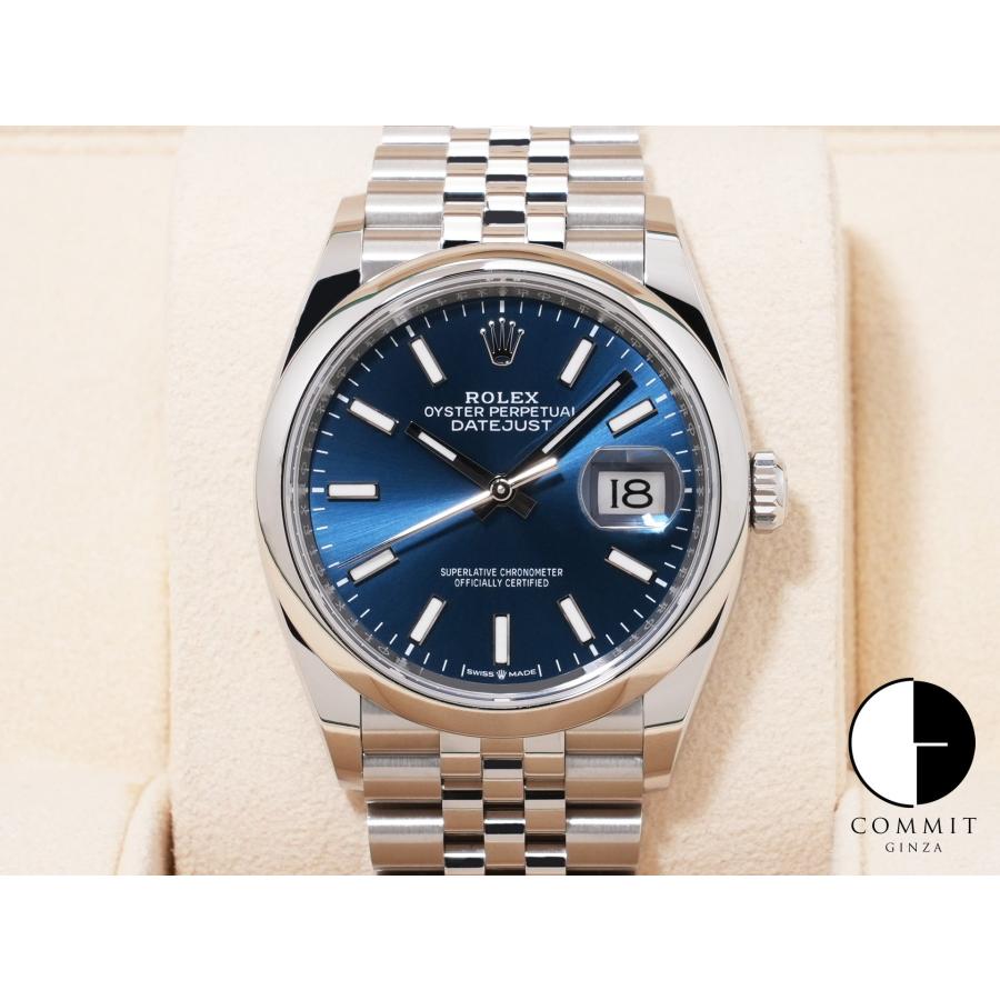ロレックス デイトジャスト36 Ref.126200 SS ブライトブルー文字盤 | デイトジャスト