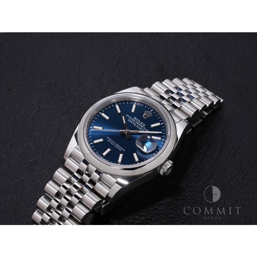 ロレックス デイトジャスト36 Ref.126200 SS ブライトブルー文字盤 | デイトジャスト | 10