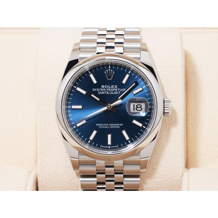 ロレックス デイトジャスト36 Ref.126200 SS ブライトブルー文字盤 | デイトジャスト | 01