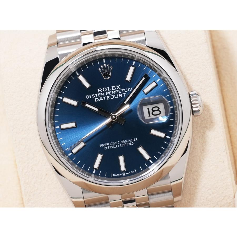 ロレックス デイトジャスト36 Ref.126200 SS ブライトブルー文字盤 | デイトジャスト | 02